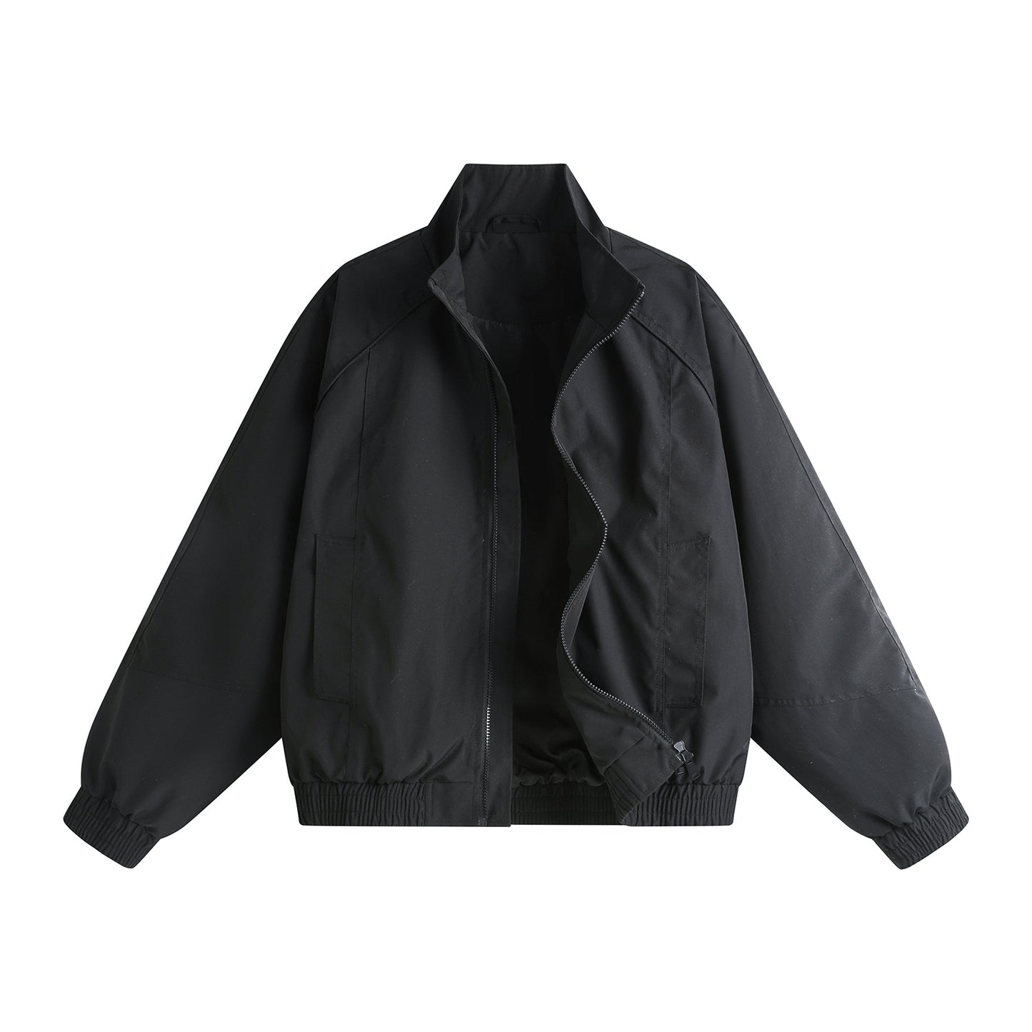 Loose-fit Plus-size Stand-collar Jacket Men's Outerwear Top