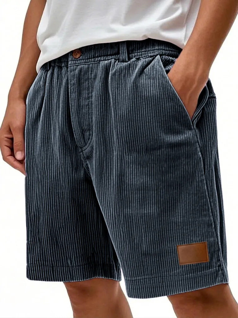 Men's Corduroy Casual Workwear Shorts