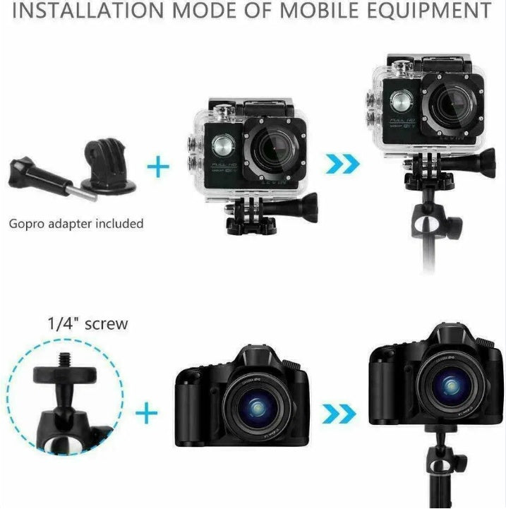 Selfie Stick Tripod 40  Bluetooth Remote Portable For IPhone And Android Phones