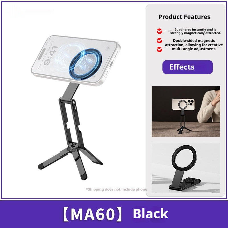 Magnetic Phone Tripod For Photography Universal Handheld Stand For Mobile Phones