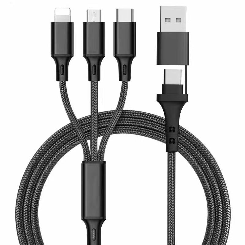 PD 2-in-3 Fast-charging Cable For Phones