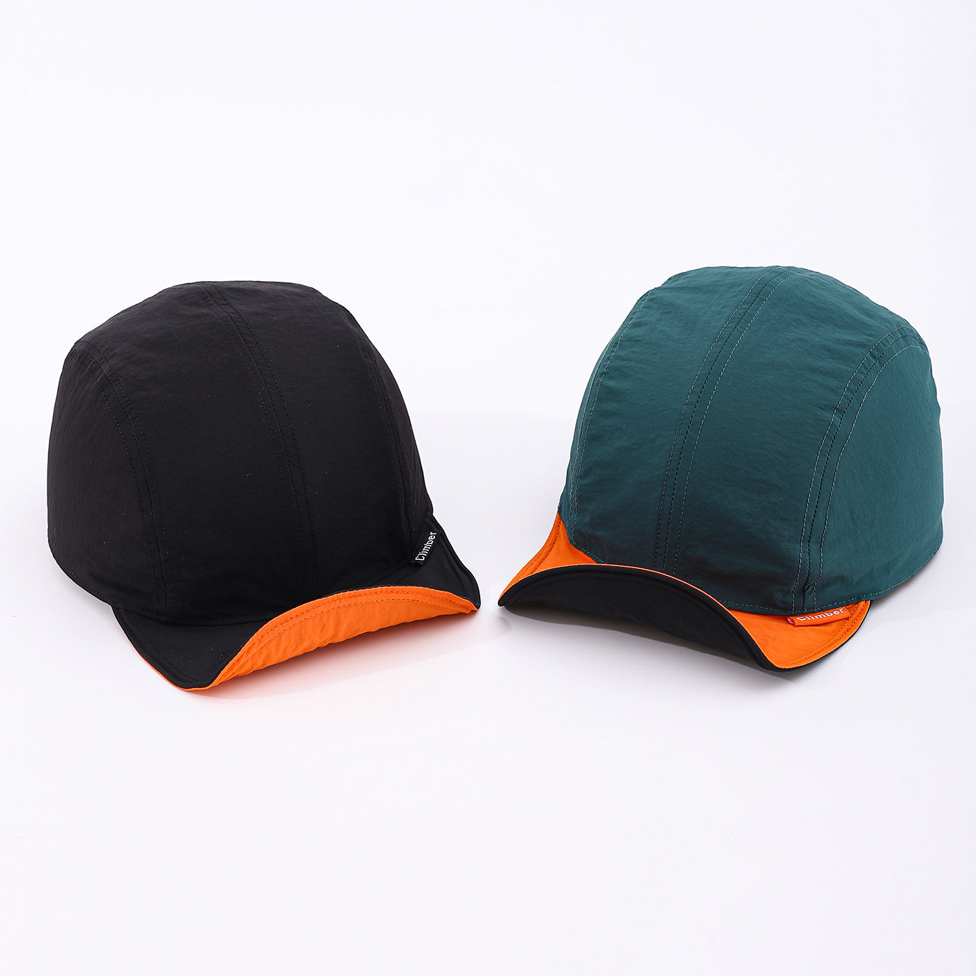 Men's Double-sided Color-matched Waterproof Shapable Short-brim Casual Style Baseball Cap Suitable For Daily Commuting, Outdoor Activities And Fishing.