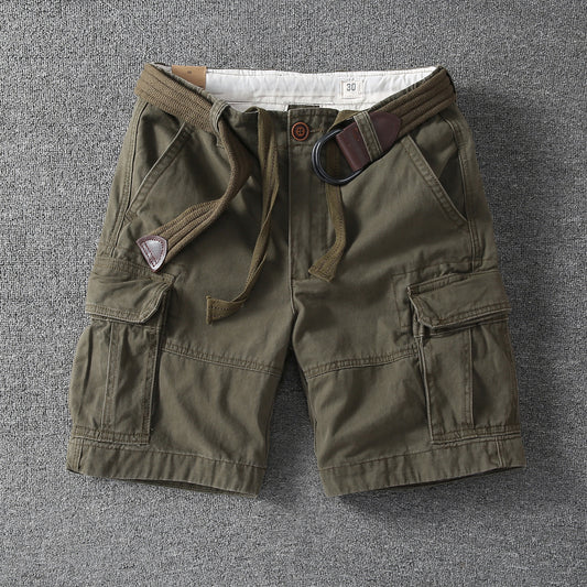 Straight-leg Men's Casual Mid-rise Pants