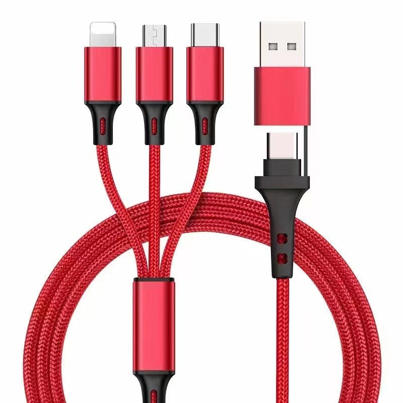 PD 2-in-3 Fast-charging Cable For Phones