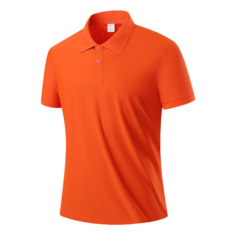 Men's Spring Summer Quick-Dry Outdoor New Simple Ice-Feel Polo Shirt
