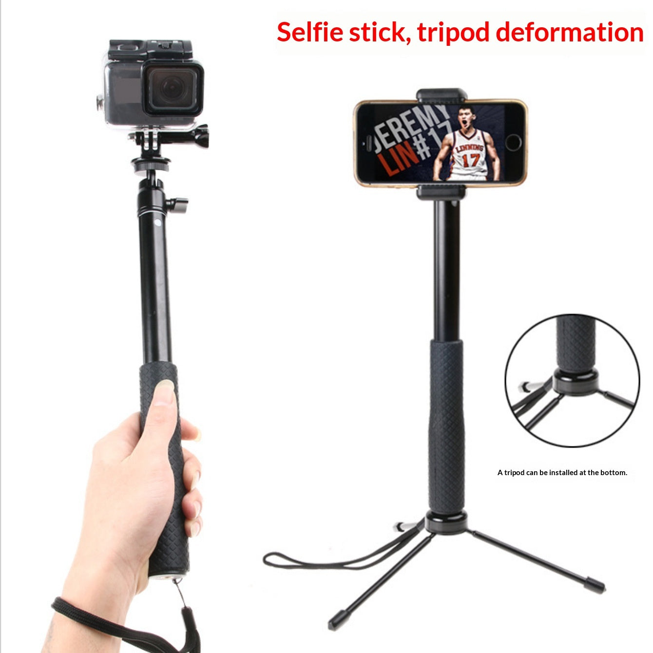 Aluminum Alloy Selfie Stick For Phones