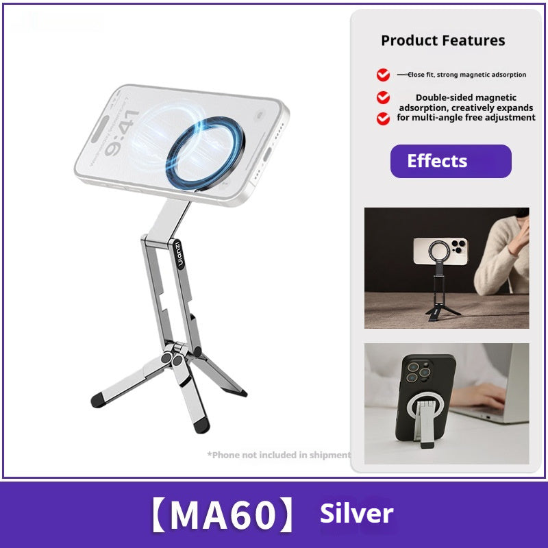 Magnetic Phone Tripod For Photography Universal Handheld Stand For Mobile Phones