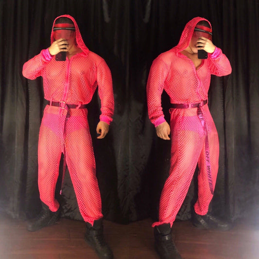 Light Hollow Connected Workwear Set