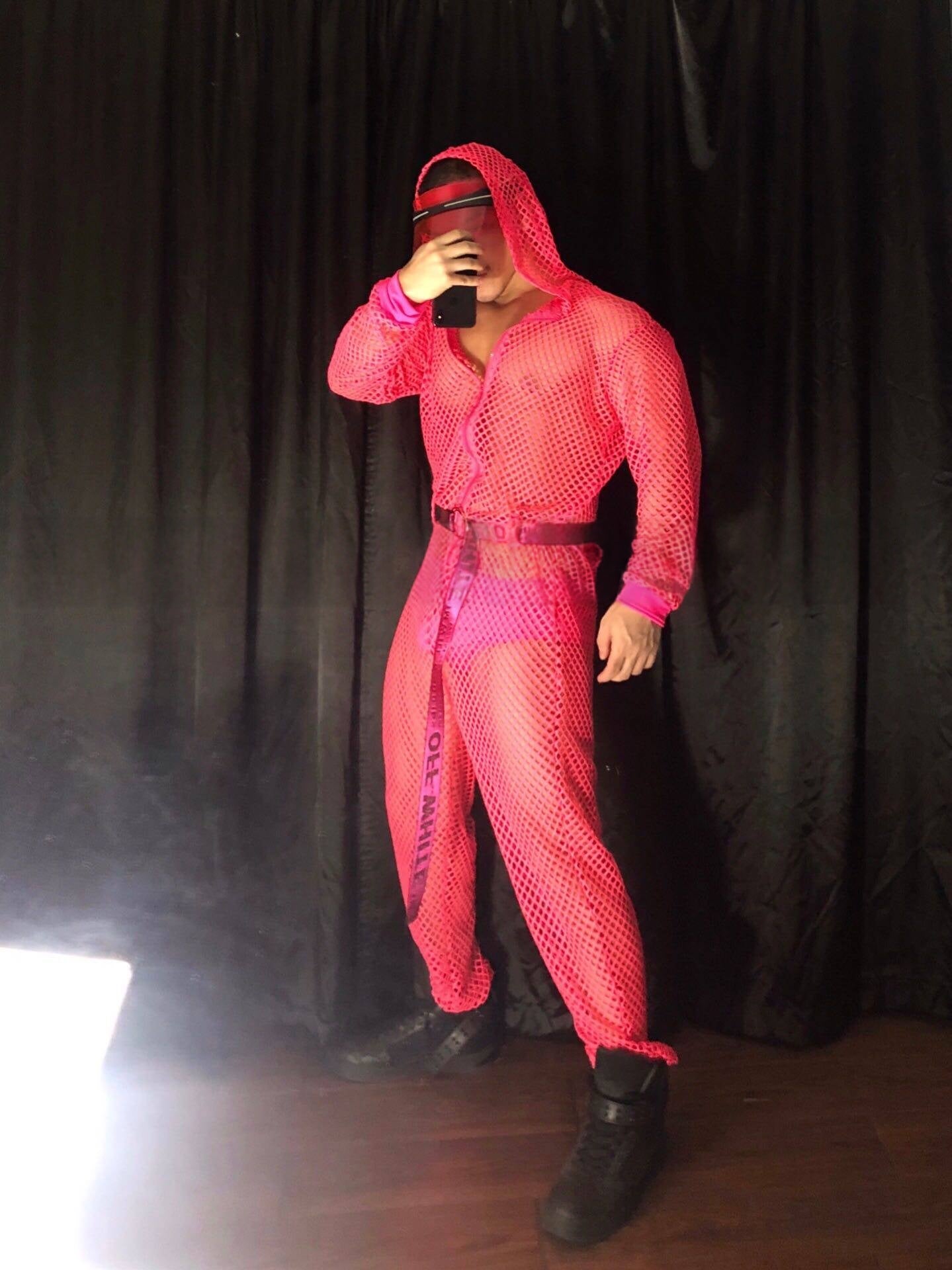 Light Hollow Connected Workwear Set