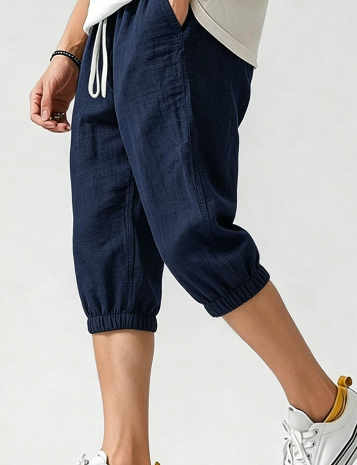 Polyester Men's Casual Pants