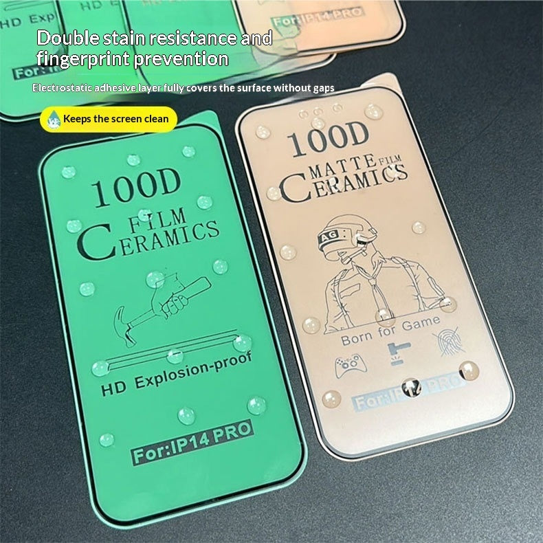 Full-screen Soft Protective Film For Phones With Diamond Ceramic Coating