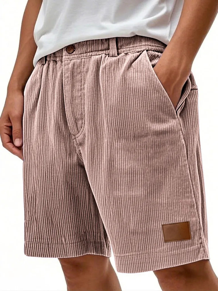 Men's Corduroy Casual Workwear Shorts