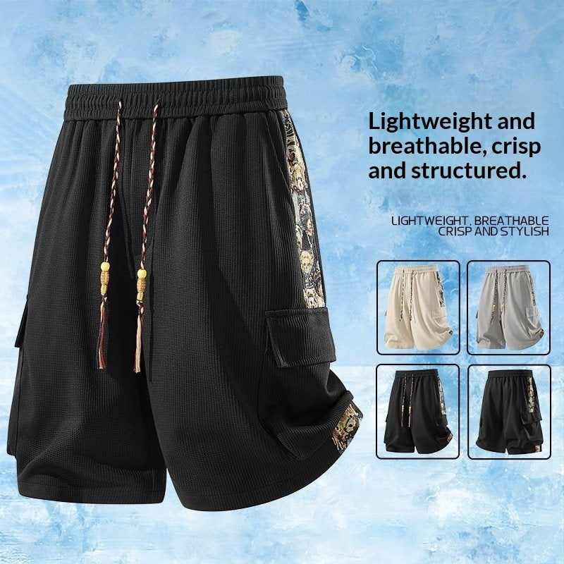 New Mens Work Shorts Summer Thin Breathable