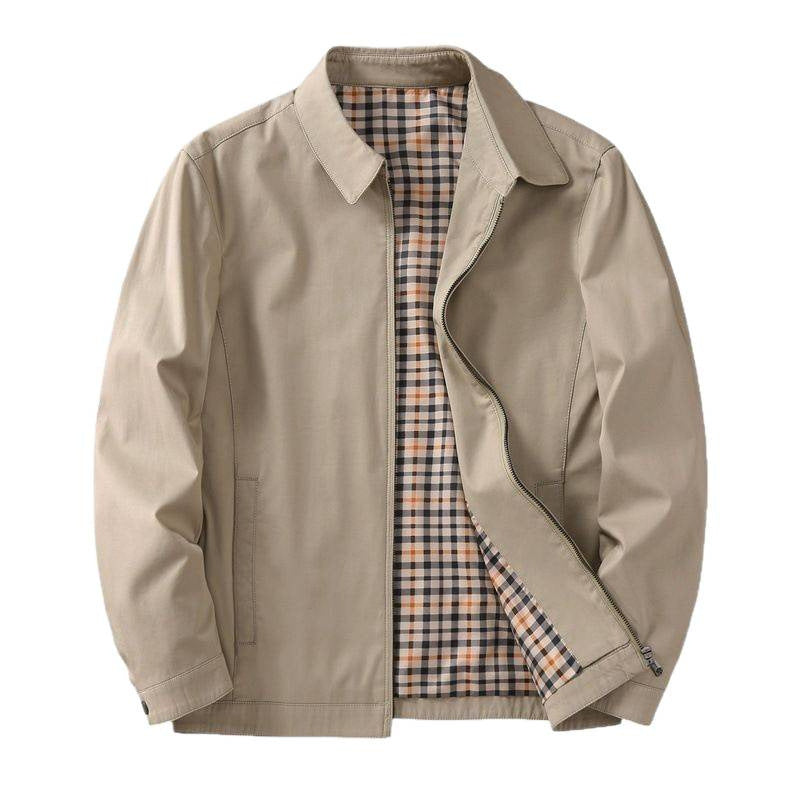 Pure Cotton Men's Light Business Long-sleeve