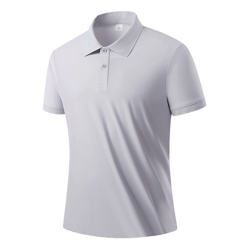 Men's Spring Summer Quick-Dry Outdoor New Simple Ice-Feel Polo Shirt