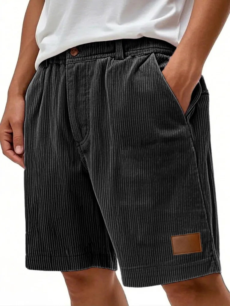 Men's Corduroy Casual Workwear Shorts