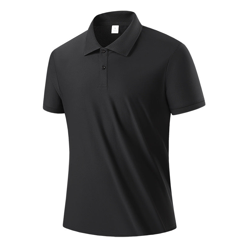 Men's Spring Summer Quick-Dry Outdoor New Simple Ice-Feel Polo Shirt