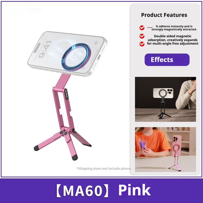 Magnetic Phone Tripod For Photography Universal Handheld Stand For Mobile Phones