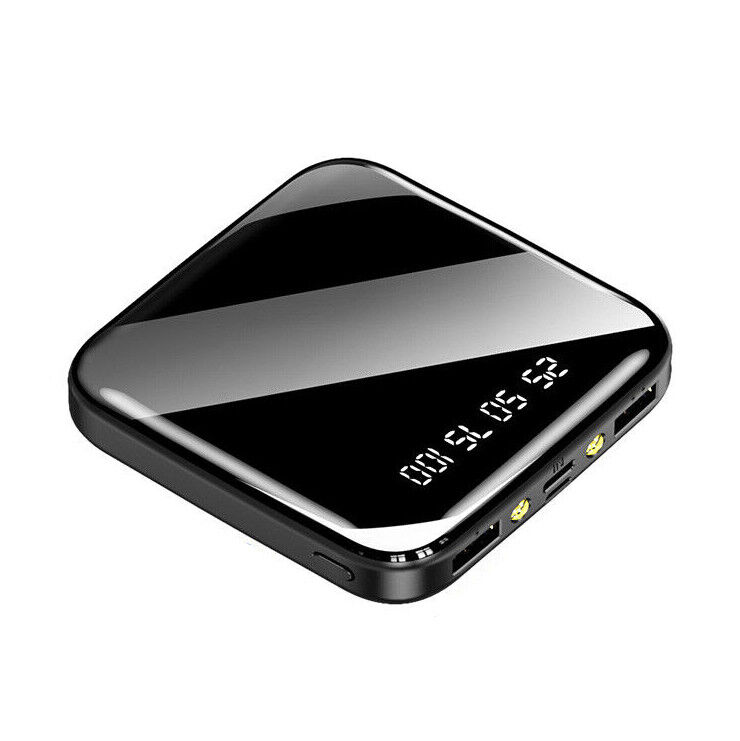 1o000mAh Power Bank, Portable Fast Charger, Battery With 2 USB For Mobile Phones