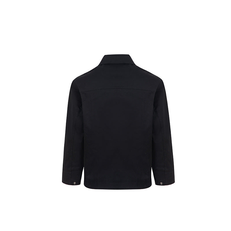 American-style Cropped Loose-fit Design-forward Jacket