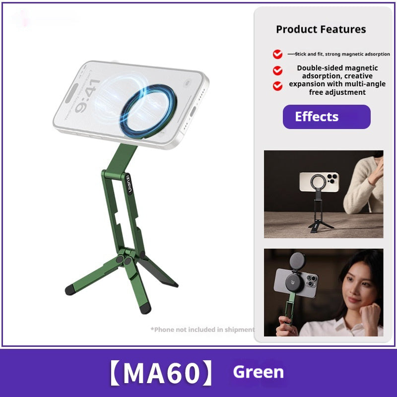Magnetic Phone Tripod For Photography Universal Handheld Stand For Mobile Phones